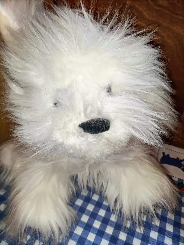 Happy Horse Old English Sheepdog knuffel Duffy uit 1985, Ophalen of Verzenden, Zo goed als nieuw, Stoffen beer, Overige merken