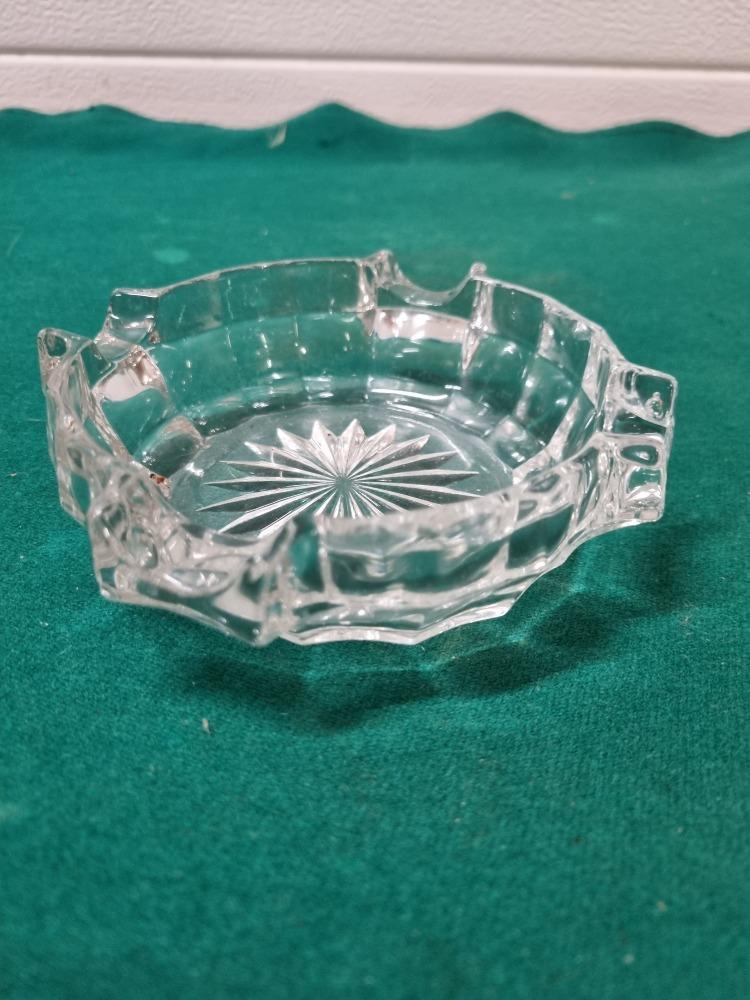 asbak kristal glas vintage, Ophalen of Verzenden, 'T Olde Gre-j, Info@toldegrej.nl, Endepoelstraat 20f Didam