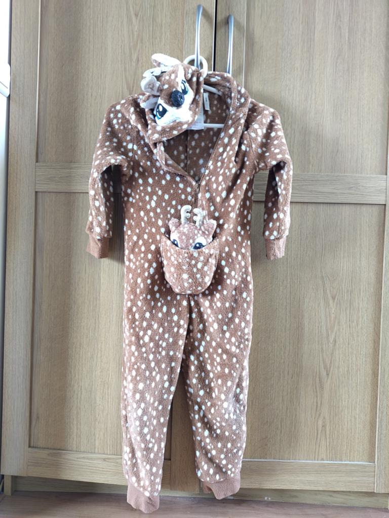 Onesie maat 110-116 met knuffel, Jongen of Meisje, H&M, Ophalen of Verzenden, Overige typen