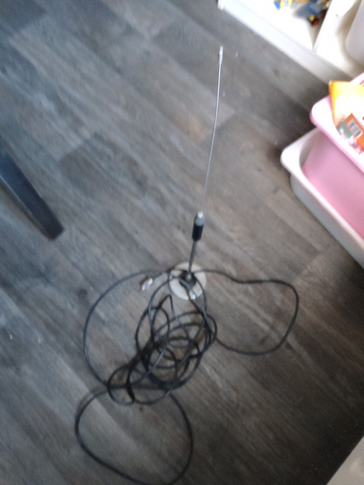 Antenne met magneetvoet en kabel, Ophalen of Verzenden, Gebruikt, Antenne