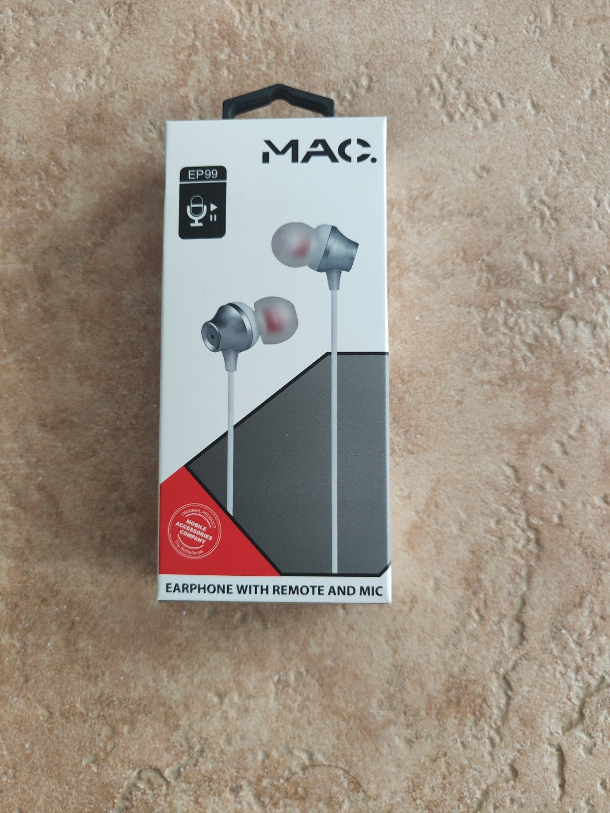 Nieuwe MAC EP99 In-ear oordopjes met microfoon, Audio, Tv en Foto, Koptelefoons, Overige merken, In-ear, Nieuw, Ophalen of Verzenden