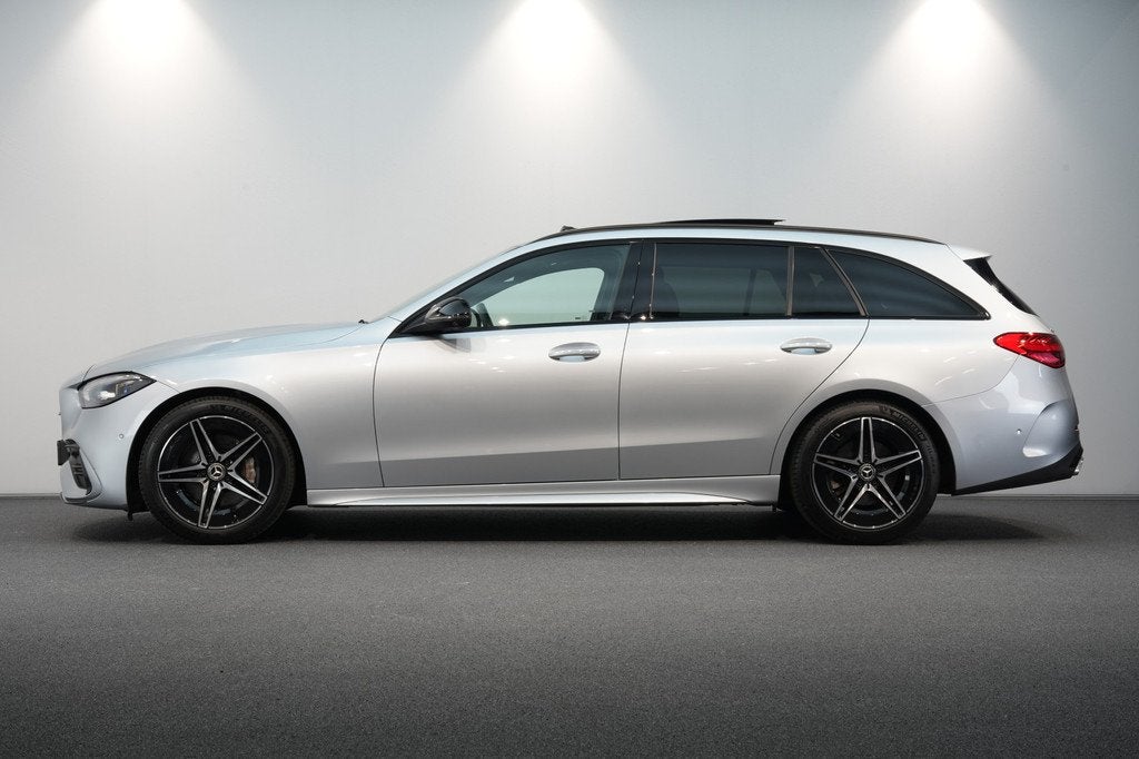Mercedes-Benz C-Klasse Estate 200 AMG  PANO  HEAD-UP, Auto's, Automaat, 12 maanden, 4 cilinders, Overige brandstoffen