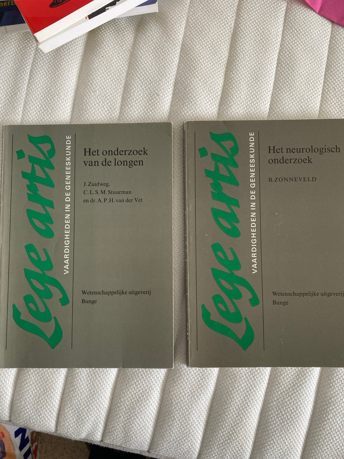 Lege Artis: Het onderzoek van de longen & neurologisch, Ophalen, Beta, Gelezen, WO