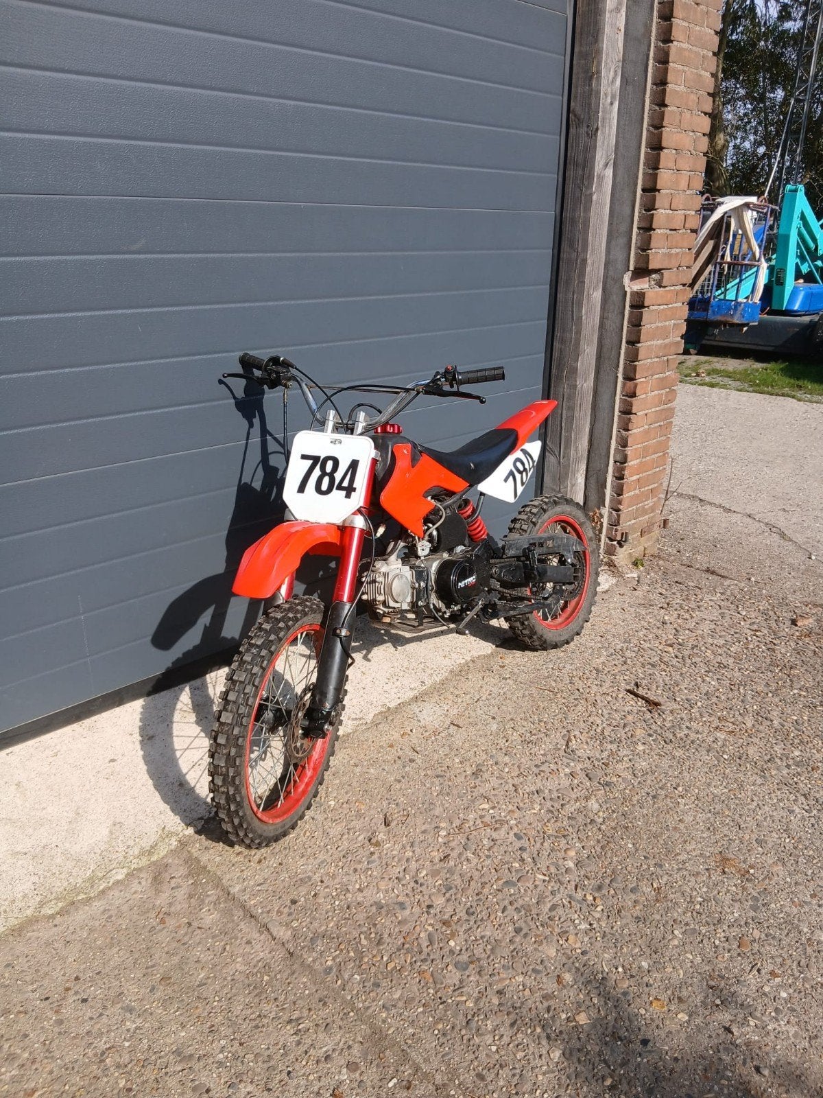 125cc 4 takt pitbike, 125 cc, Zo goed als nieuw, 4 versnellingen, Ophalen