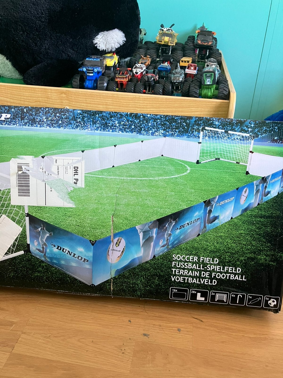 Voetbalveld Dunlop, Verzamelen, Ophalen, Nieuw