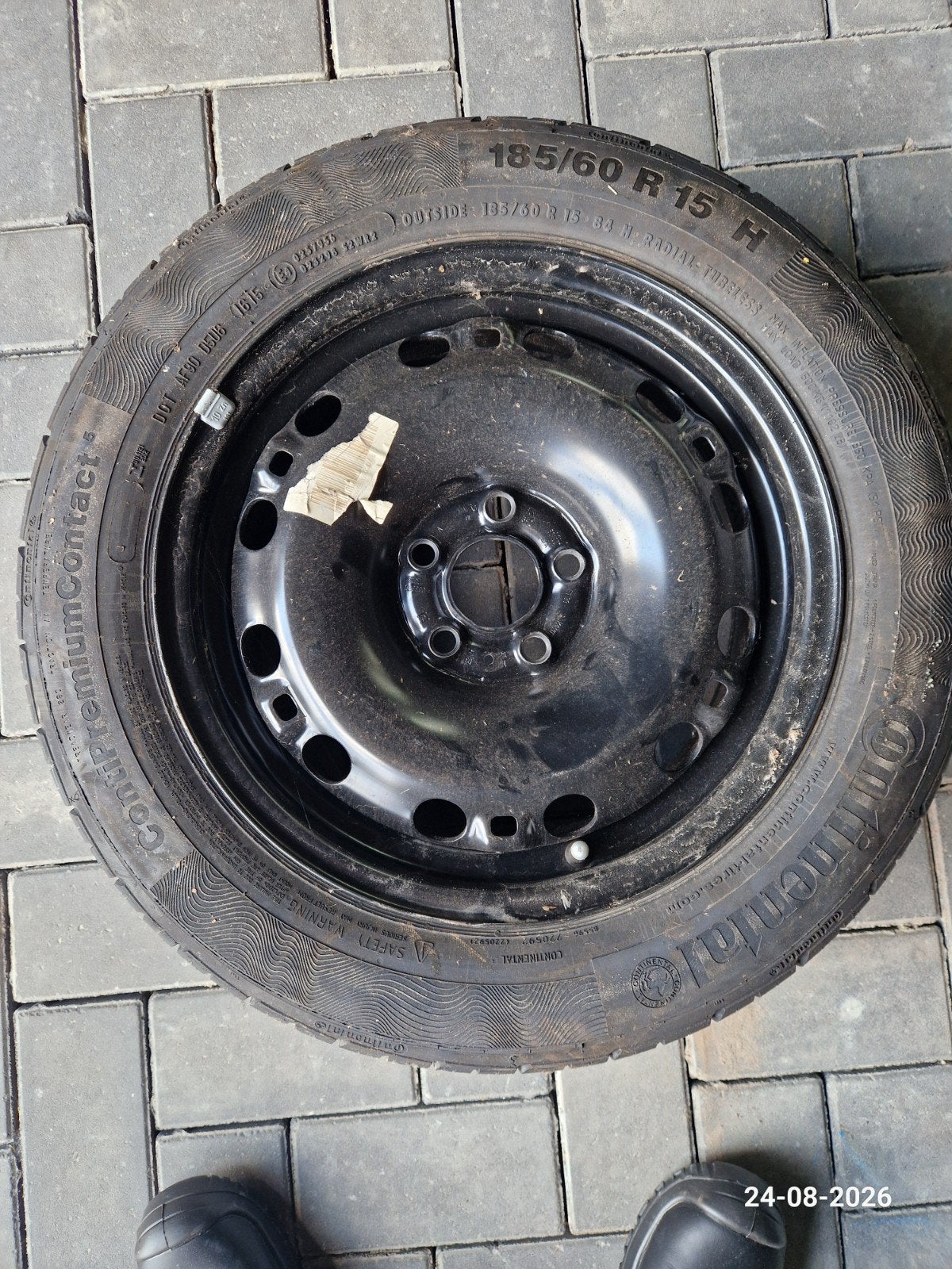 reservewiel set 15 inch VW / Audi / Seat, Auto-onderdelen, Ophalen, Gebruikt