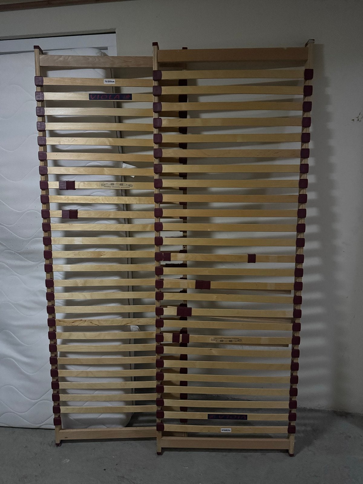 Lattenbodem 70x200 cm (140x200), Gebruikt, Ophalen of Verzenden, Matras, 200 cm
