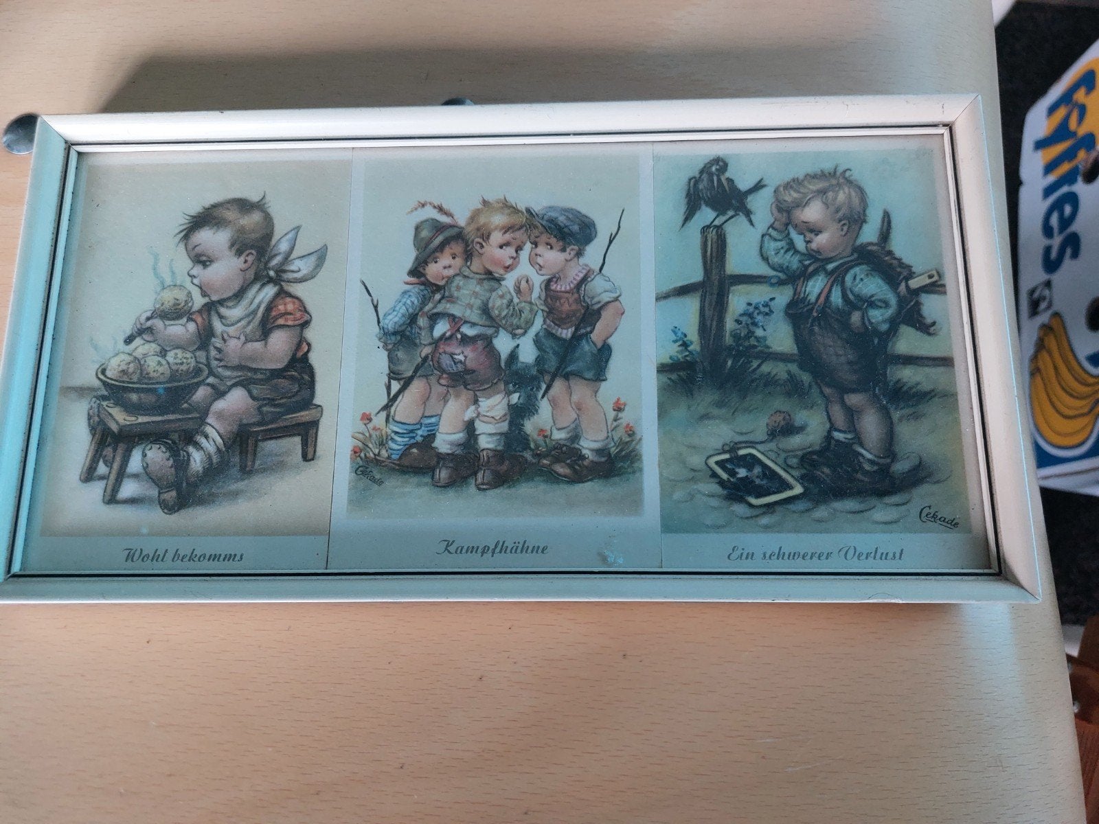vintage Duitse kaarten, Ophalen, Kaart
