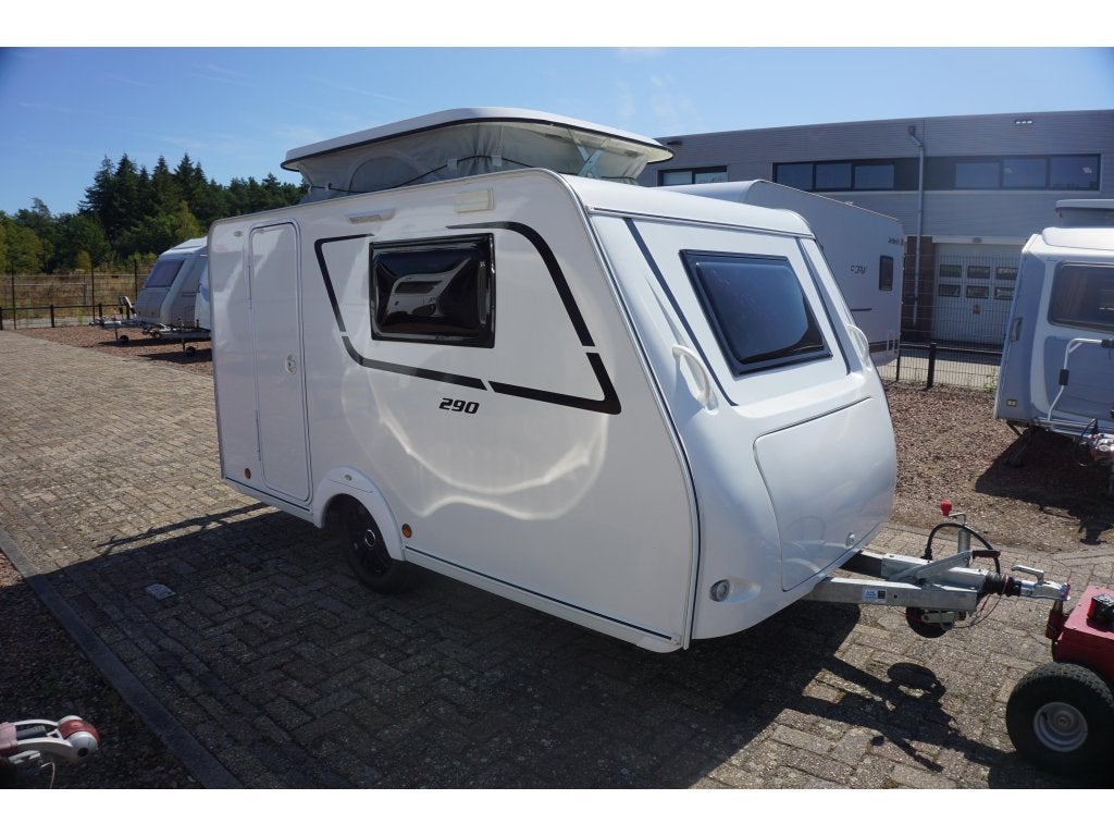 Trigano Mini Freestyle 290 + fietsdrager + luifel, Overige typen, Standaardzit, Schokbreker, Trigano