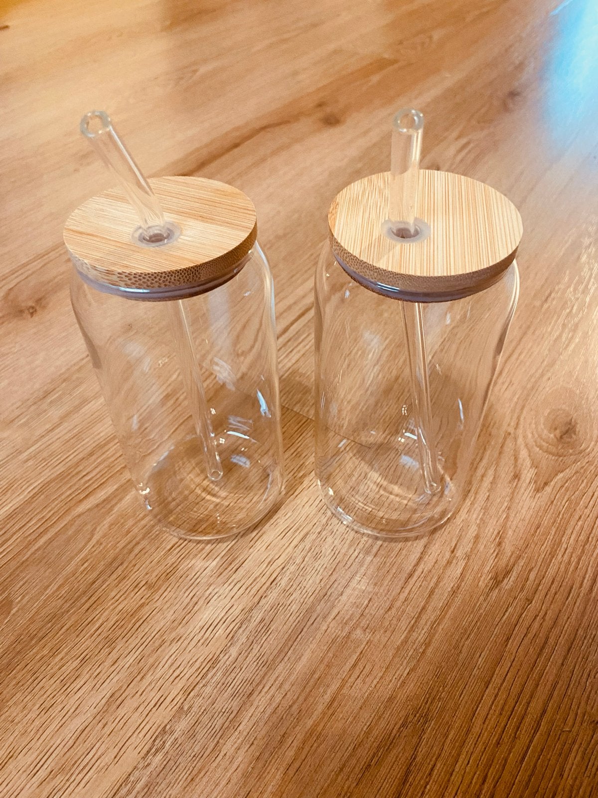Set van twee stijlvolle glazen, Overige typen, Ophalen of Verzenden, Zo goed als nieuw, Glas
