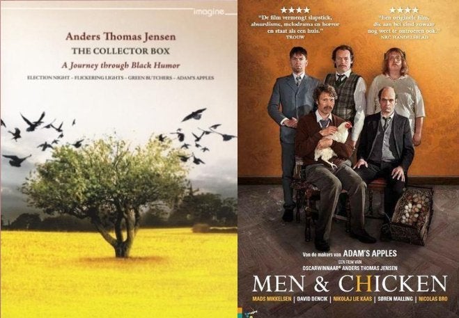 Anders Thomas Jensen 4xDVD SET + Men and Chicken, Scandinavië, Alle leeftijden, Boxset, Ophalen of Verzenden