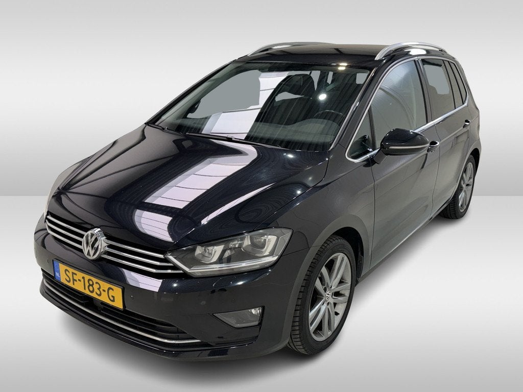 Volkswagen Golf Sportsvan 1.4 TSI 150pk DSG Highline, Auto's, Volkswagen, Stof, Gebruikt, Euro 6, Zwart