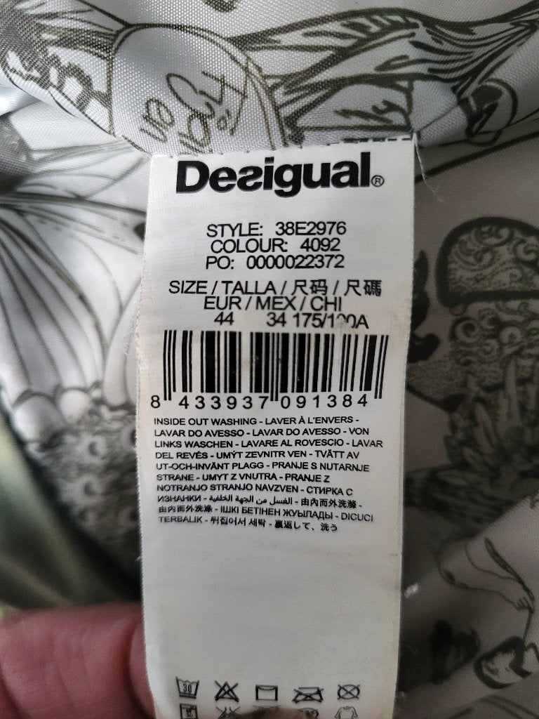 Jas Desigual, Verzenden, Maat 42/44 (L), Desigual, Gedragen