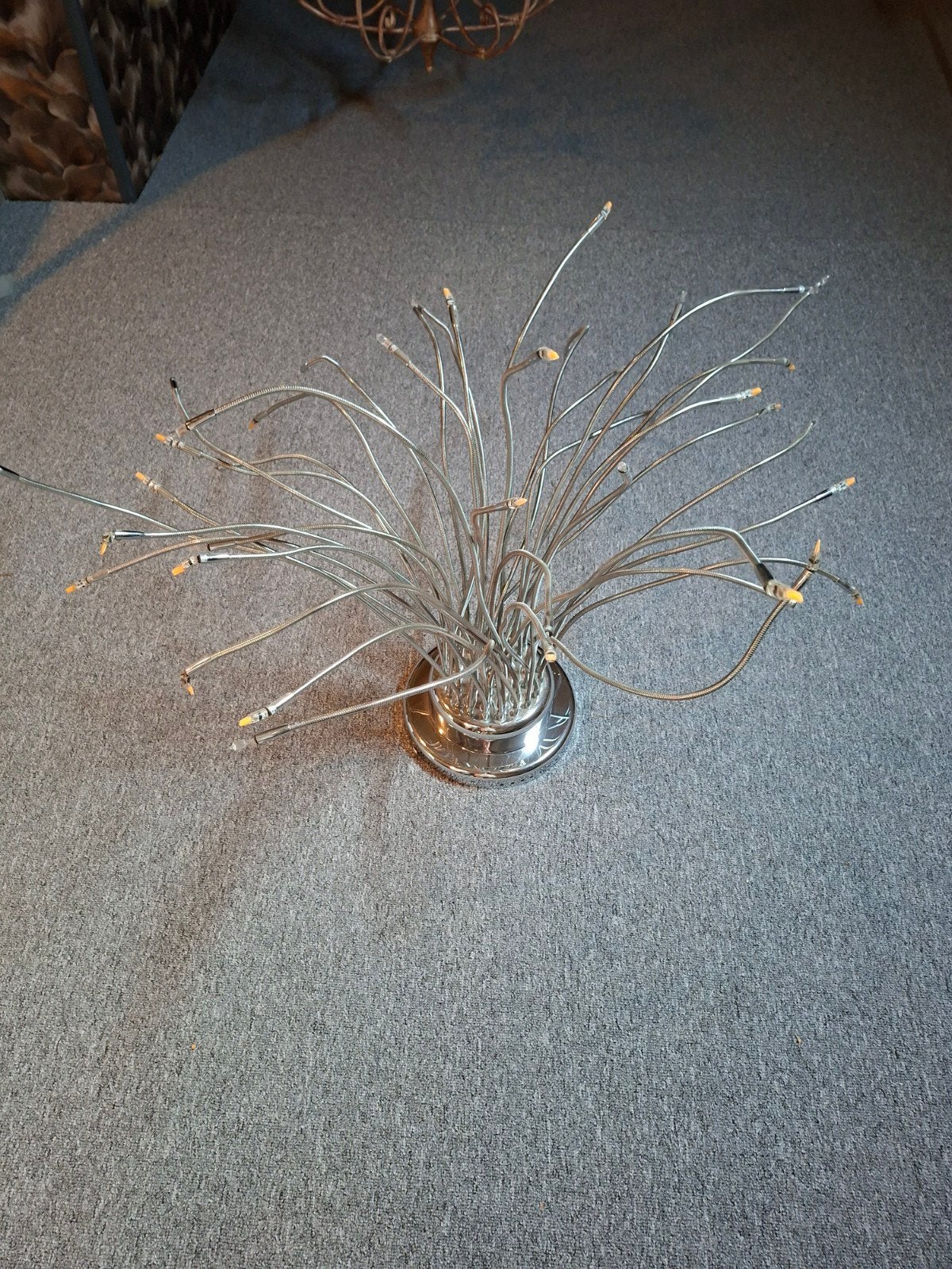 Medusa lamp met 40 verstelbare LED-lampjes,, Ophalen, Gebruikt, Modern, Speels, Overige fittingen