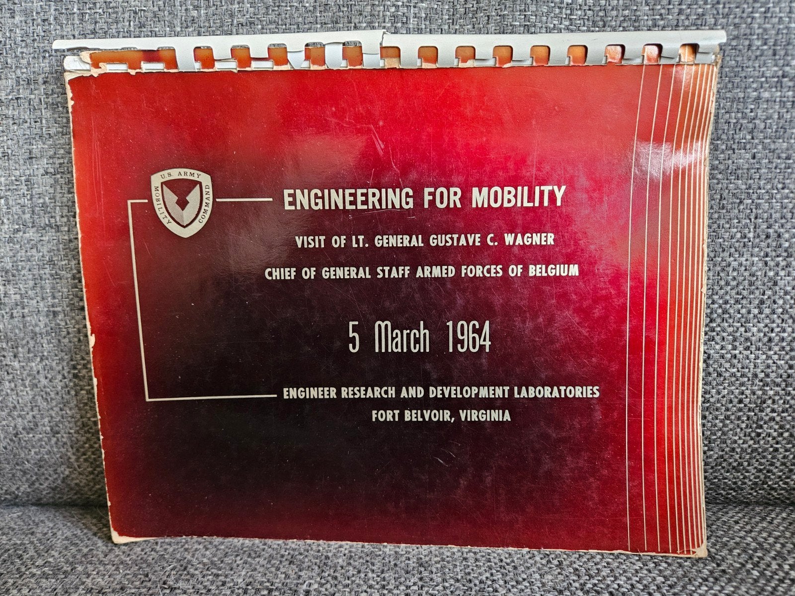 US Army Engineering for Mobility 1964 -  Militair Boe, Gelezen, Verzenden, Landmacht, 1945 tot heden