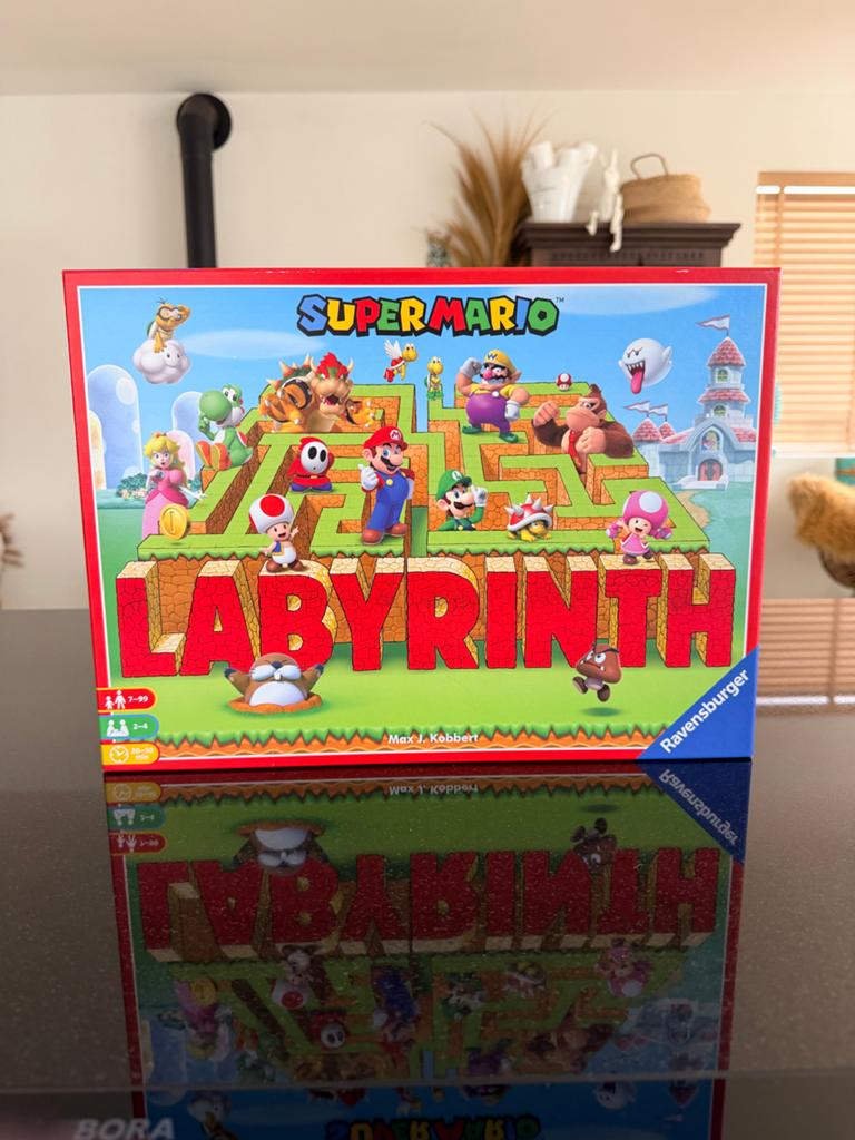 Super Mario Labyrinth Bordspel - Ravensburger, Een of twee spelers, Verzenden, Nieuw