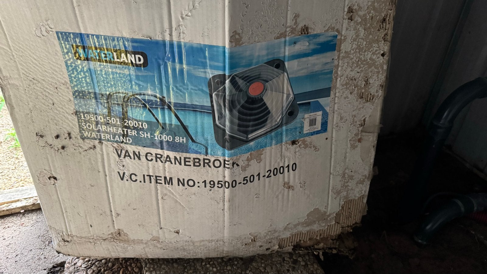 Waterland Solarheater SH-1000 8H voor zwembad, Ophalen, Nieuw, Verwarming