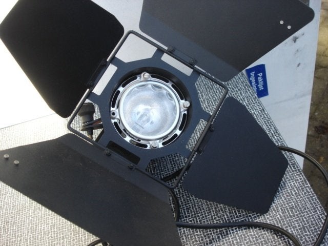 Hedler Turbo Video lamp in goede staat, Ophalen of Verzenden, Gebruikt, Lamp of Flitsset