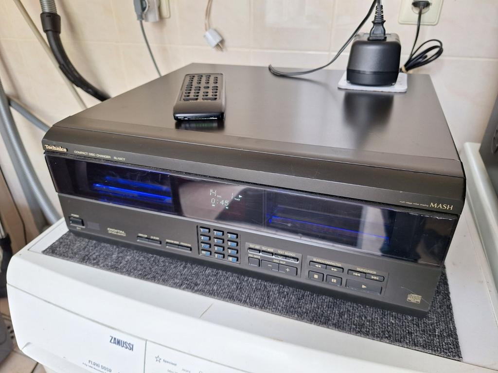 Technics SL MC7 cd wisselaar 110 + 1 met ab., Ophalen, Technics, Wisselaar