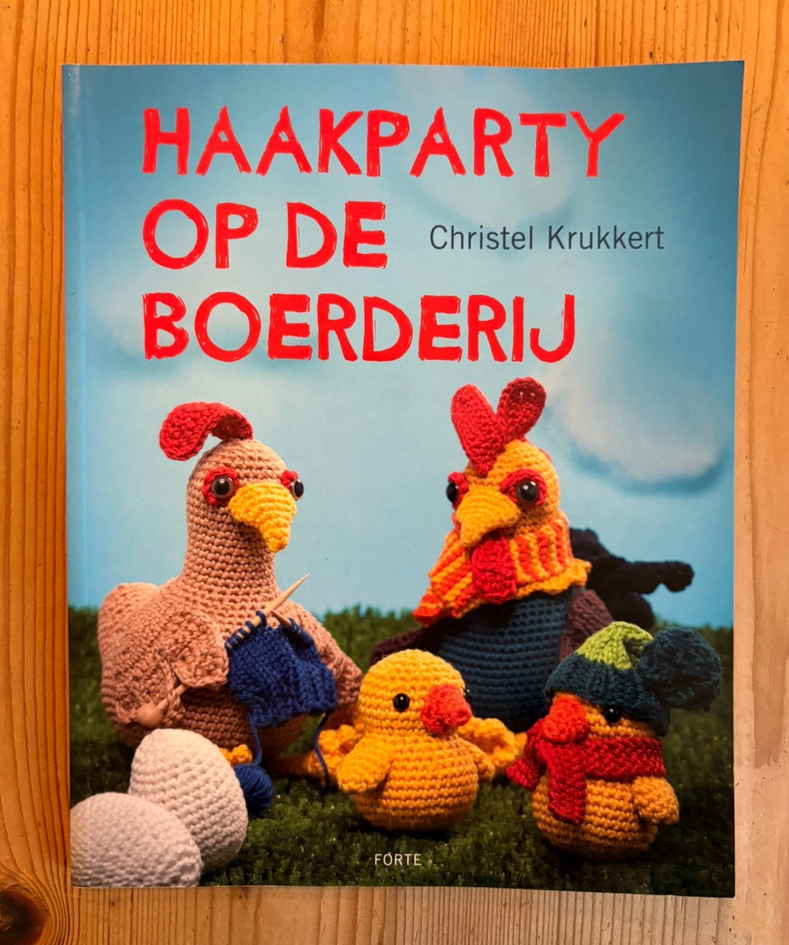 Haakpret op de boerderij Christel Krukkert, Verzenden, Nieuw, Haken, Patroon of Boek