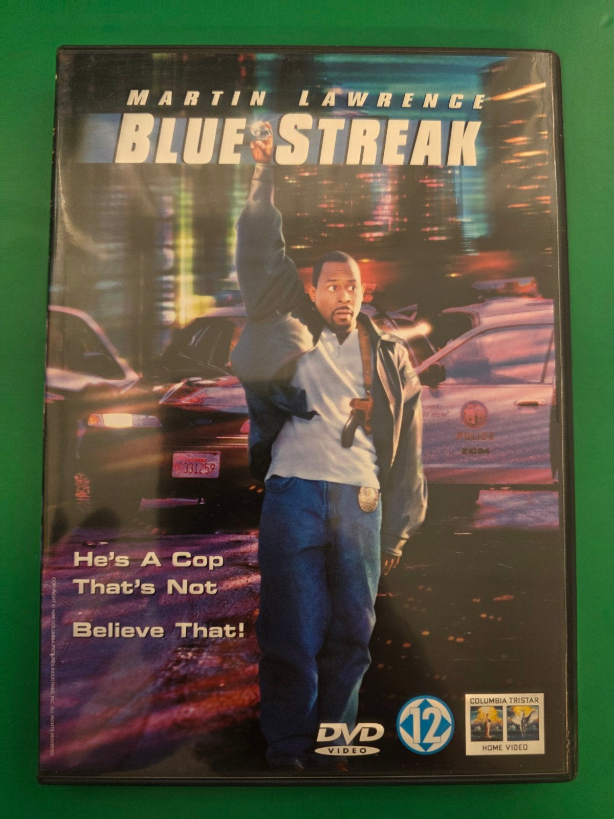 Blue Streak DVD - Martin Lawrence Actie Komedie, Vanaf 12 jaar, Ophalen of Verzenden, Gebruikt, Actiethriller