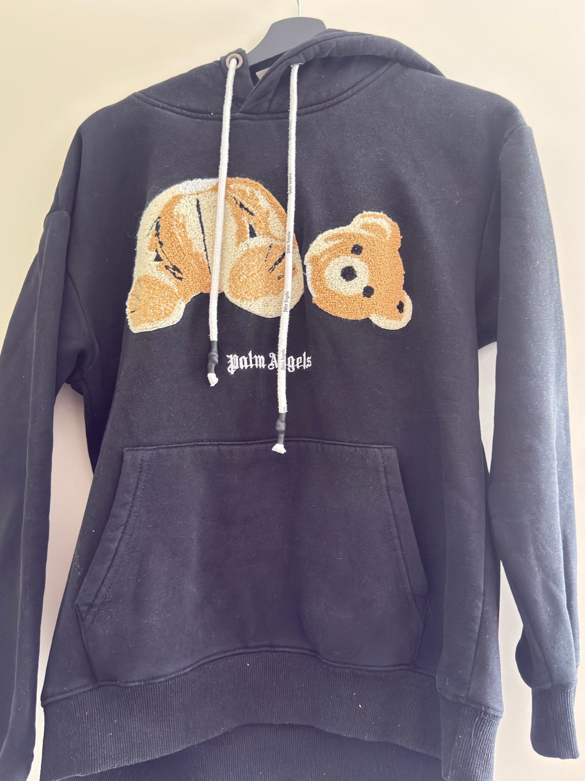 Palm Angels hoodie - Maat M, Kleding | Heren, Ophalen of Verzenden, Gedragen, Maat 48/50 (M), Zwart