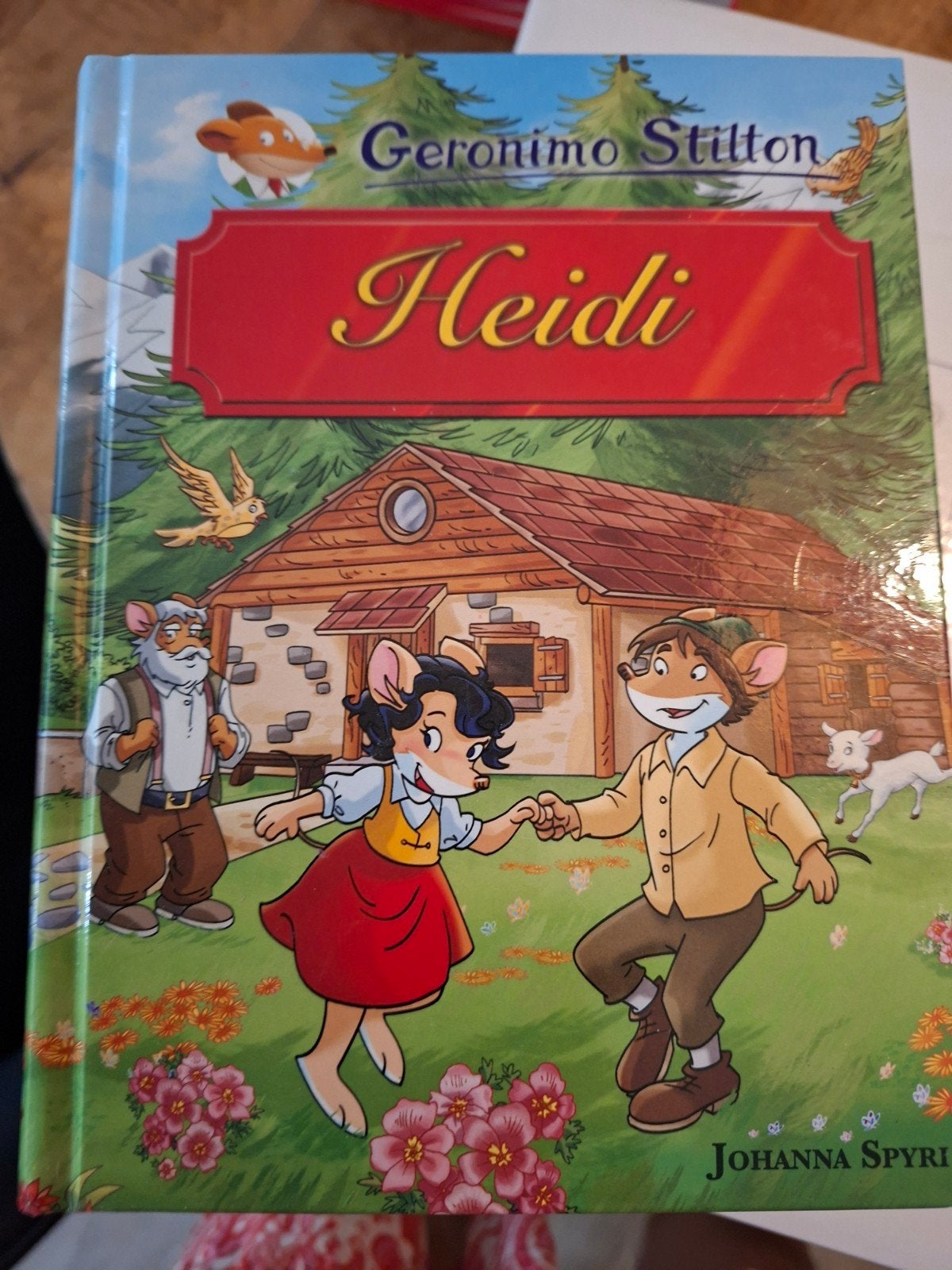 Geronimo Stilton - Geronimo Stilton - Heidi, Boeken, Ophalen of Verzenden, Zo goed als nieuw, Geronimo Stilton; Johanna Spyri