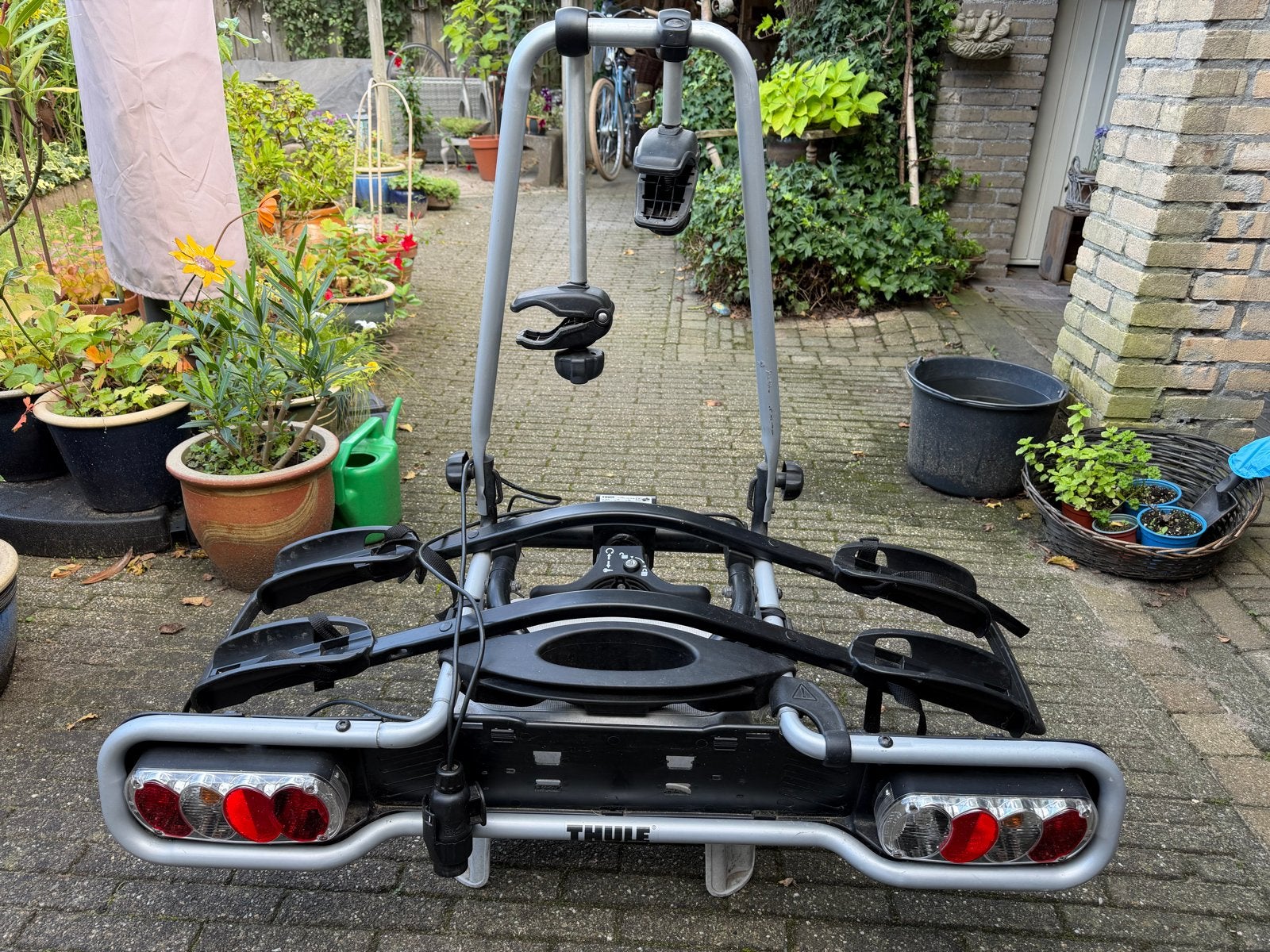 Thule EuroRide 940 fietsendrager voor 2 fietsen met slot, Ophalen of Verzenden, Zo goed als nieuw