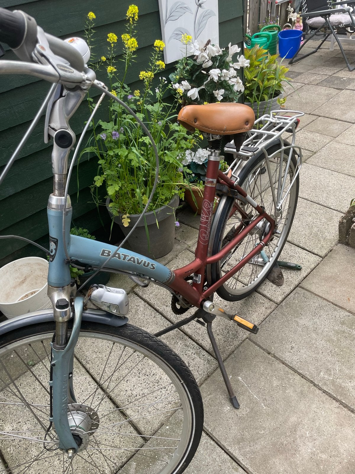 Batavus damesfiets met lage instap, Velgrem, Batavus, Ophalen of Verzenden, 50 tot 53 cm