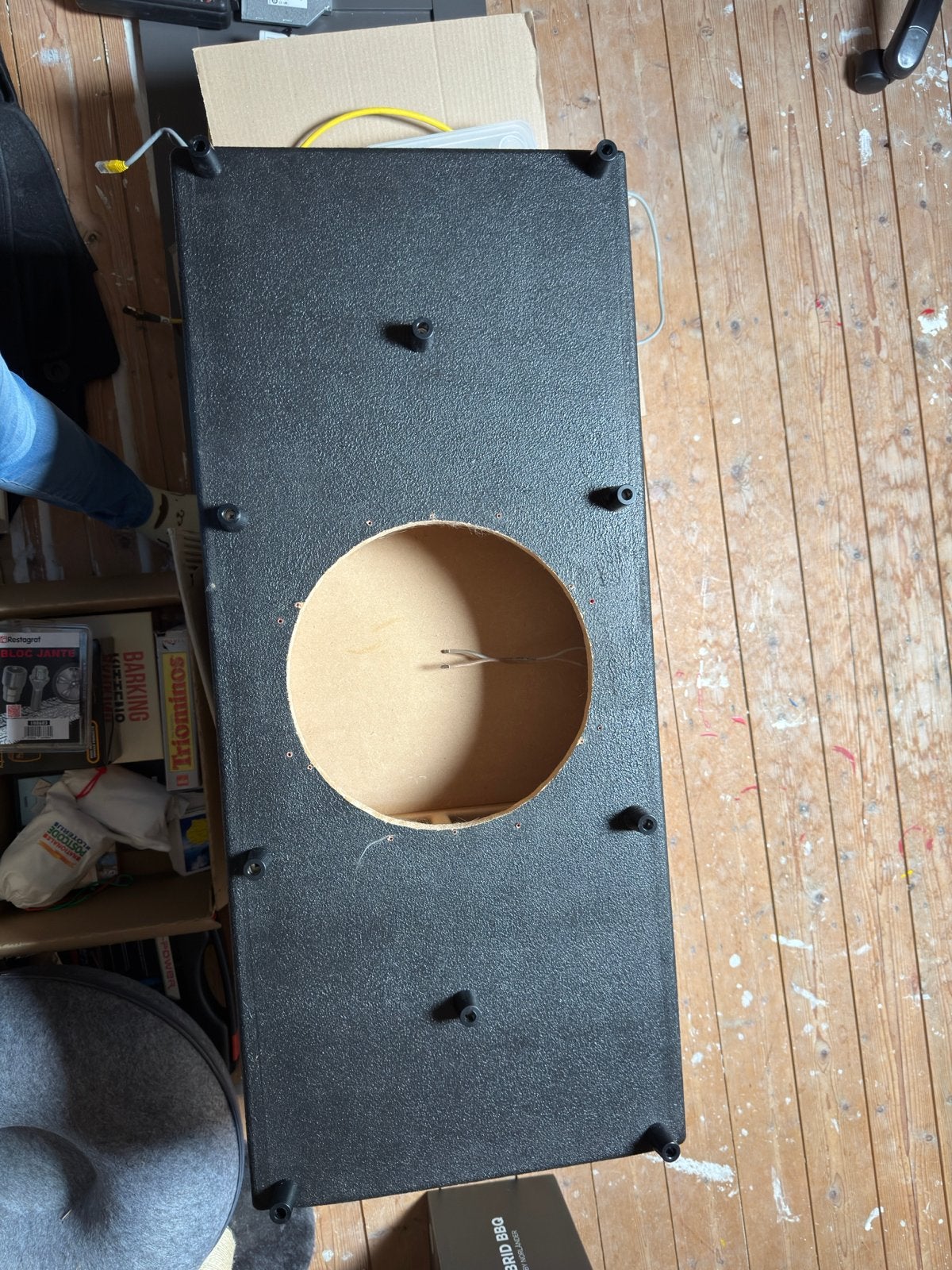 Subwoofer behuizing 12 inch - Renault Twingo 2, Ophalen, Gebruikt