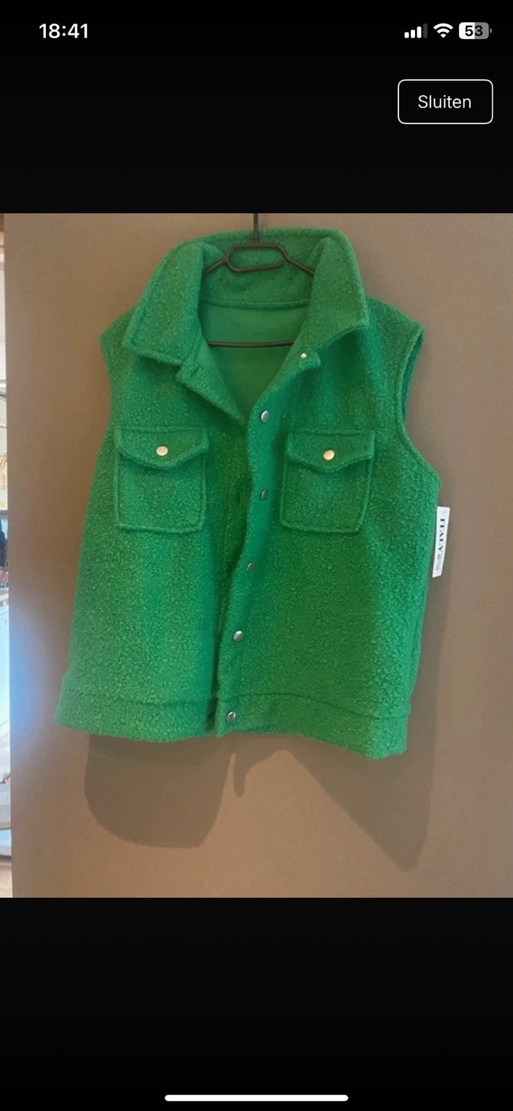Gilet, Ophalen of Verzenden, Zo goed als nieuw