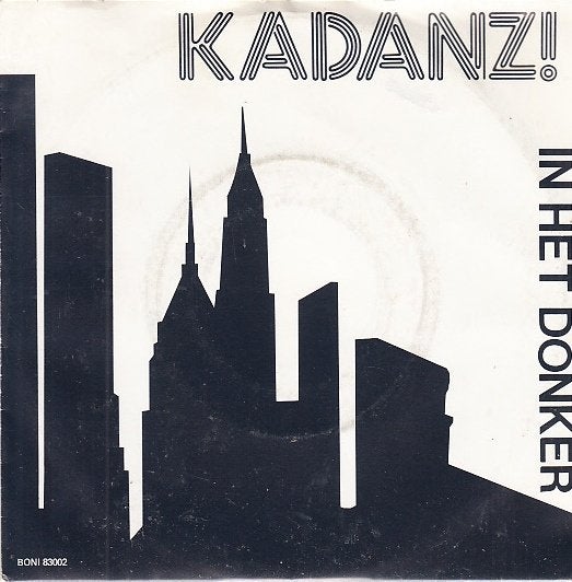 kadanz - in het donker ( nlpop/piraat /1983), Cd's en Dvd's, Vinyl Singles, Gebruikt, 7 inch, Ophalen of Verzenden, Fotohoes