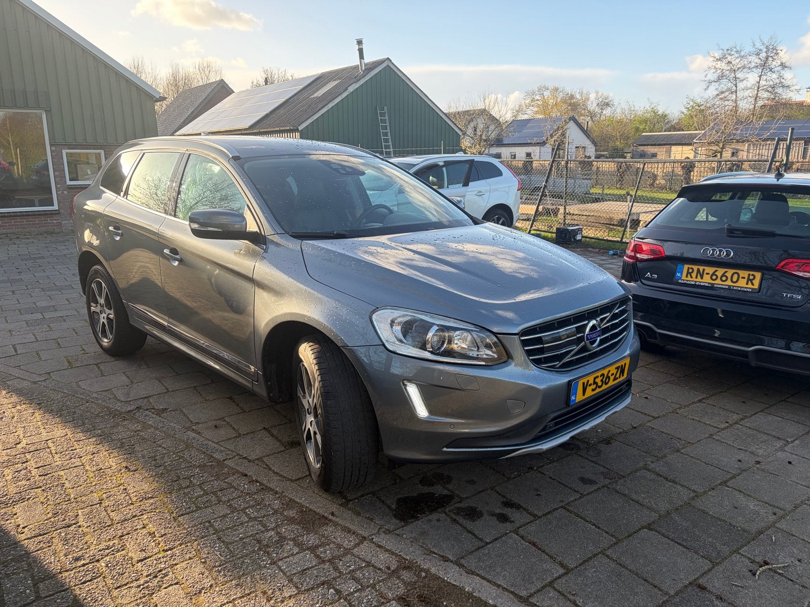 Volvo XC60 grijs kenteken 2015, 1969 cc, Leder, Adaptieve lichten, Diesel