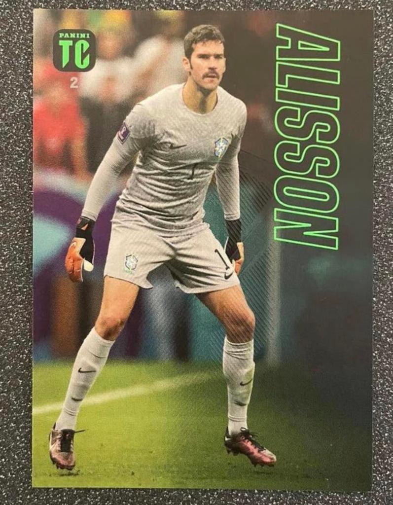 Panini Top Class 2023    ALISSON    BRAZIL, Verzenden, Zo goed als nieuw, Plaatje