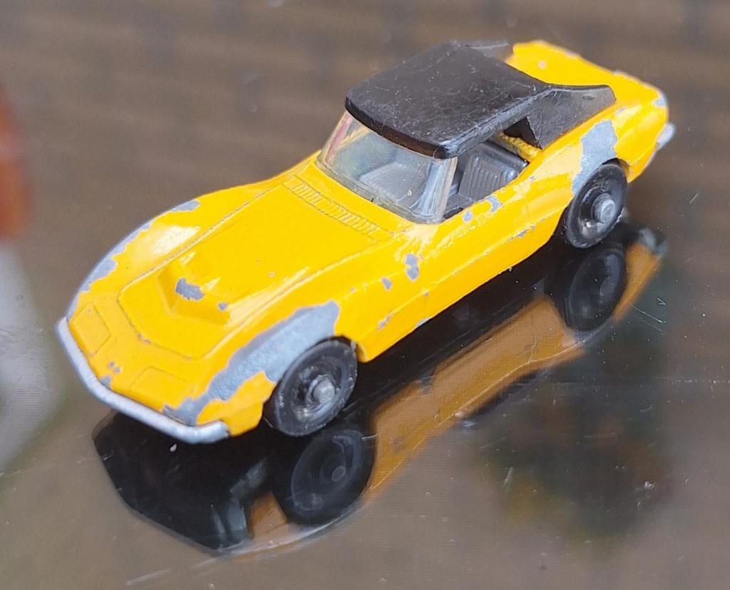 Lone star Tuf toys  corvette cabriolet, Ophalen of Verzenden, Gebruikt, Auto, Overige merken