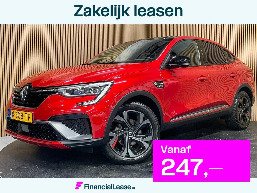 Renault Arkana 1.6 E-Tech Hybrid 145 R.S. Line|CARPLAY|CAMER, Gebruikt, 4 cilinders, Origineel Nederlands, 760 kg