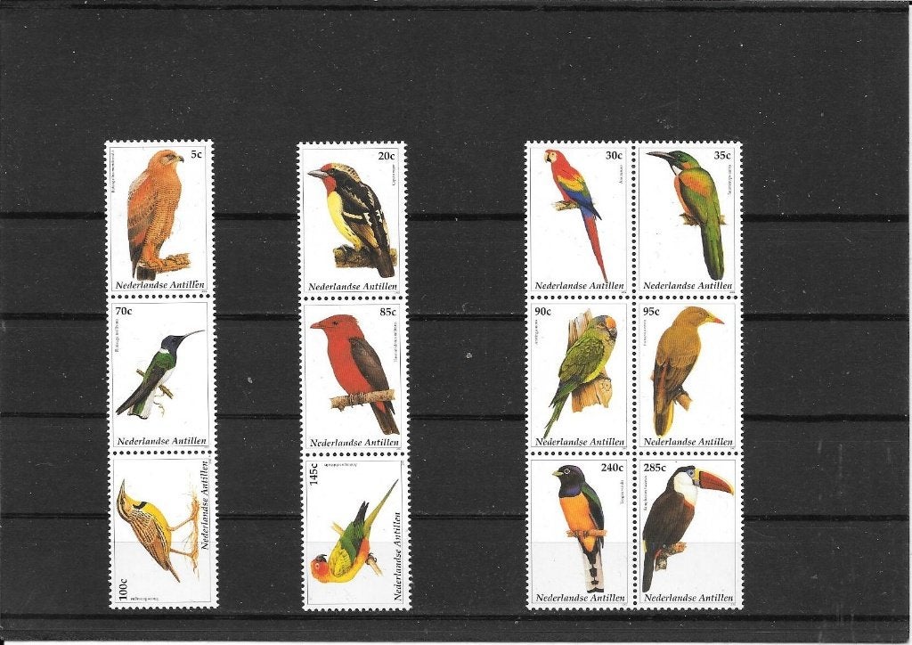 Nederlandse Antillen vogels, Ophalen of Verzenden, Postfris
