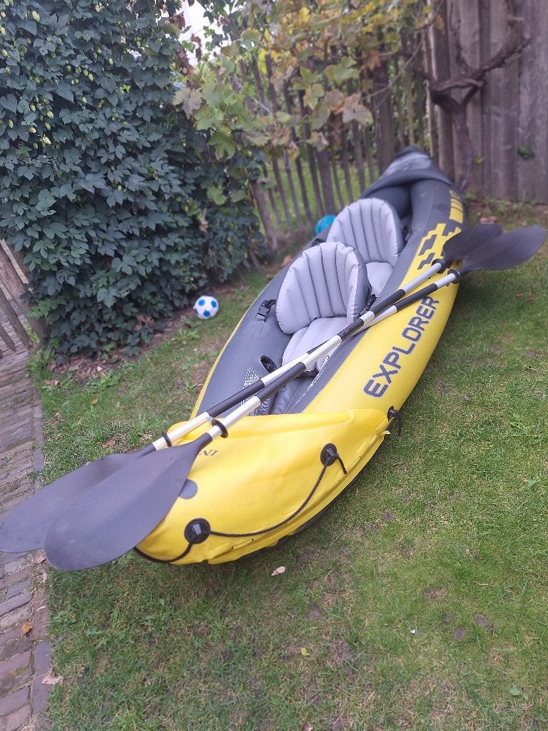 Opblaasbare kano twee personen, Watersport en Boten, Ophalen, Opblaasbaar, Overige typen, Twee personen