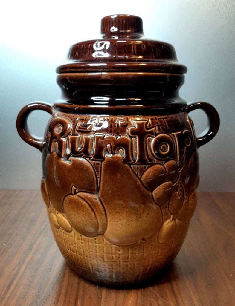 Rumtopf West Germany Scheurich Keramik. 28,5 cm. hoog., Ophalen of Verzenden