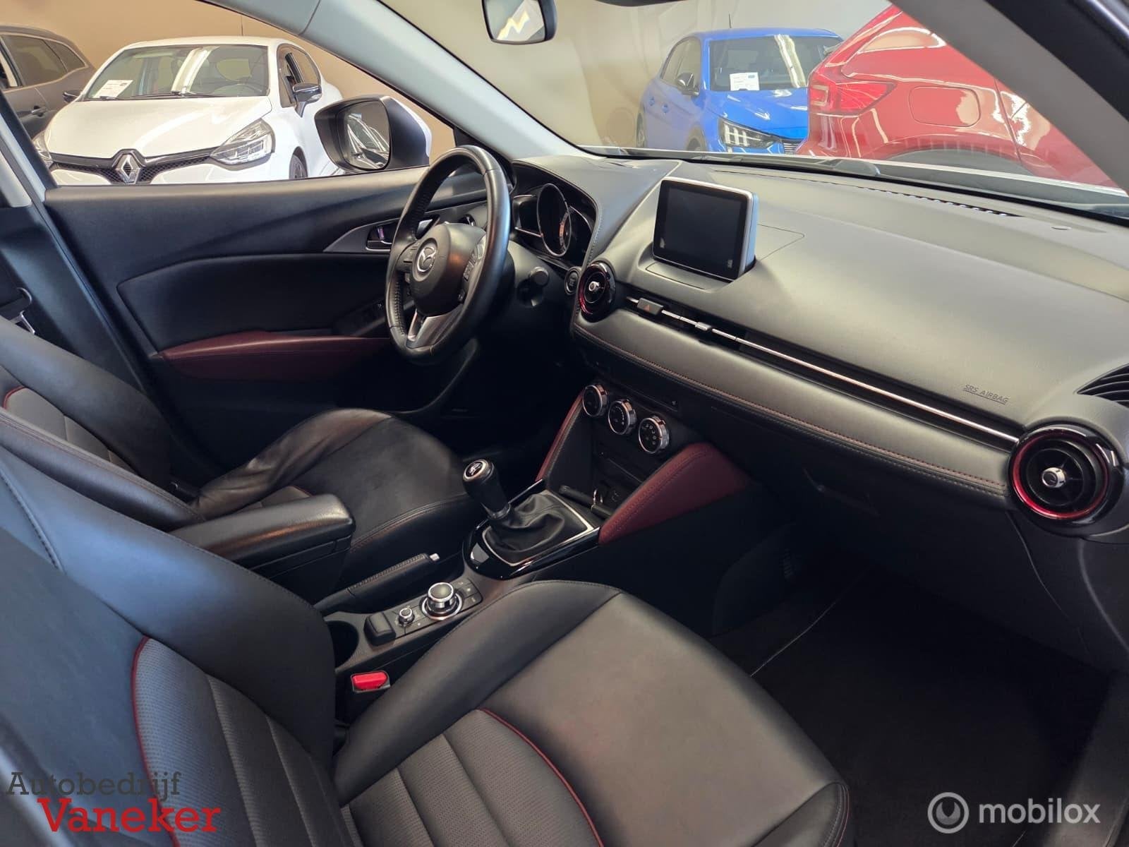 Mazda CX-3 2.0 SkyActiv-G 120 GT-M|ACC|Bose|HUD|Trekhaak|Cam, Auto's, Voorwielaandrijving, 1998 cc, Gebruikt, 4 cilinders