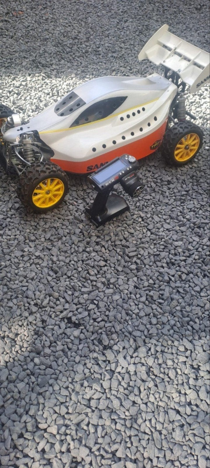 gezocht compleete 1:5 hobby s fg/hpi/elcon/losi/hormann/enz, Hobby en Vrije tijd, Ophalen of Verzenden, Auto