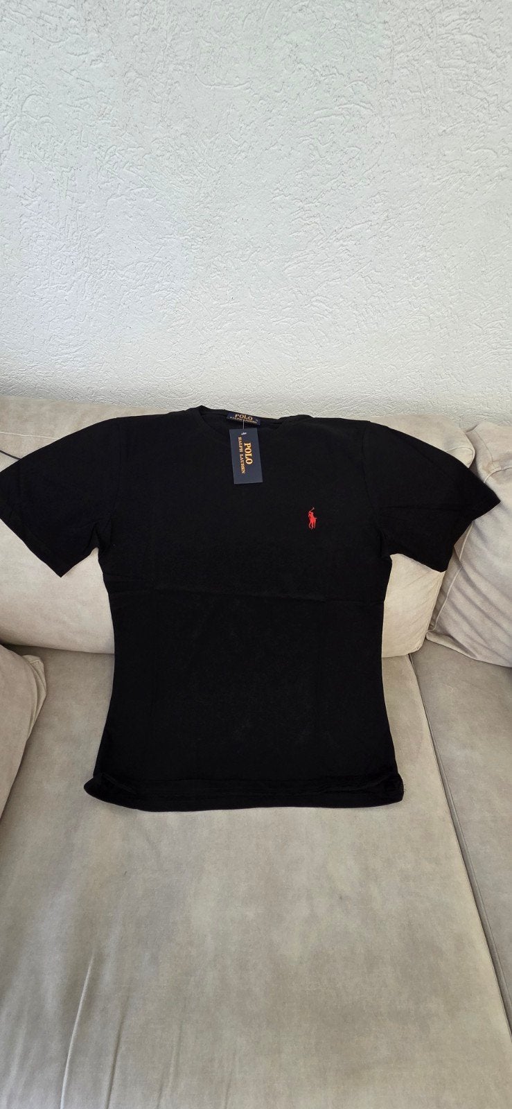 Polo Ralph Lauren T-shirt Zwart - Nieuw met label, Zwart, Ophalen of Verzenden, Polo Ralph Lauren, Maat 56/58 (XL)