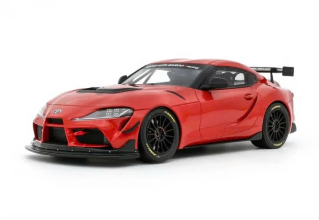 TOYOTA SUPRA GT4 100 ED. Oranje 2023 OTTO MOBILE 1/18 OT1123, Verzenden, Nieuw, Auto, OttOMobile