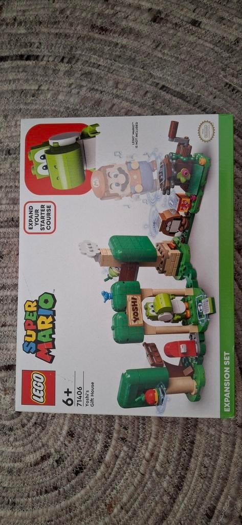 LEGO Super Mario Yoshi's Cadeauhuis Uitbreidingsset 71406, Lego, Nieuw, Ophalen of Verzenden, Complete set