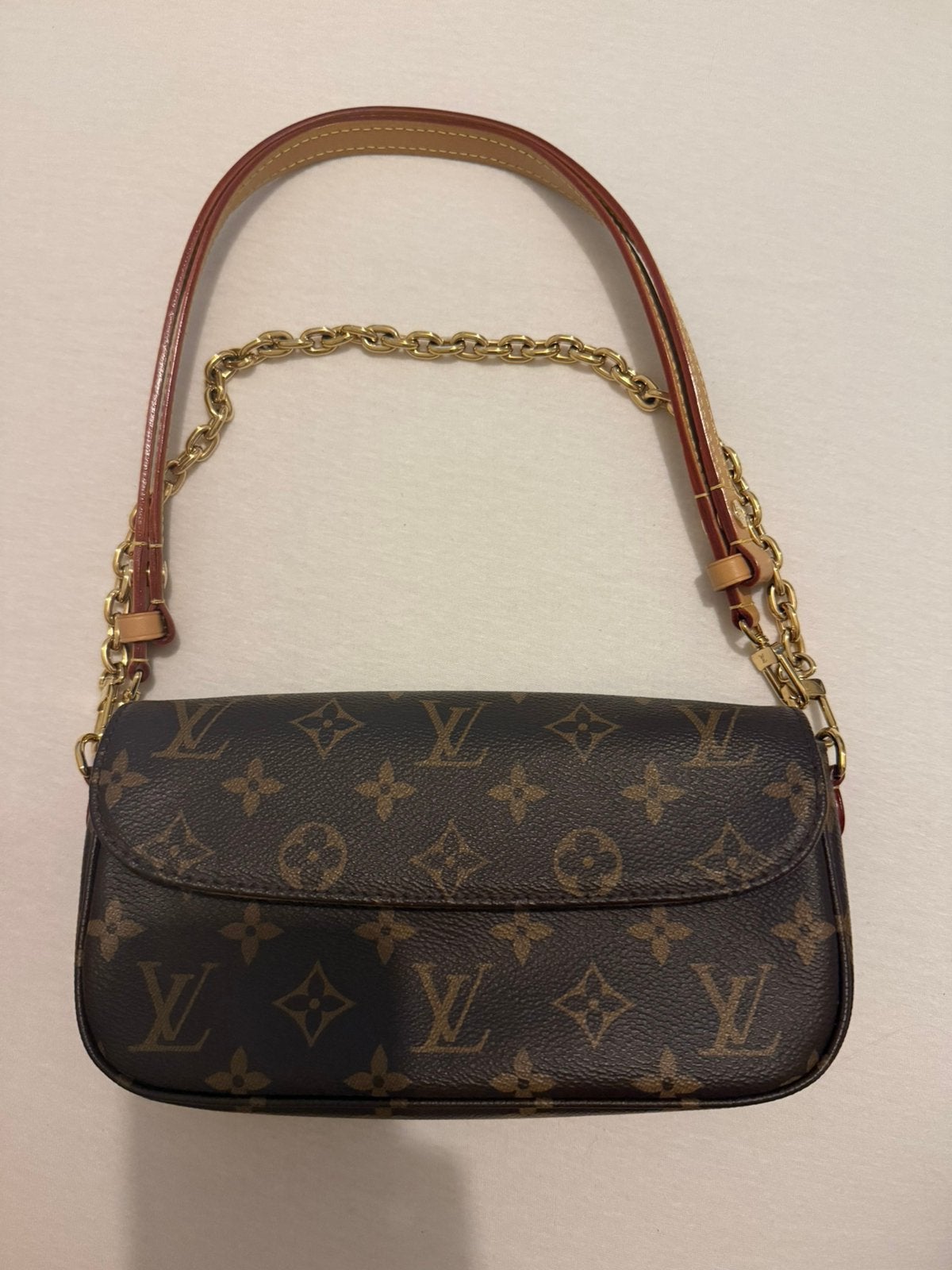 Louis vuitton pochette bruine, Ophalen of Verzenden, Zo goed als nieuw, Bruin, Schoudertasje