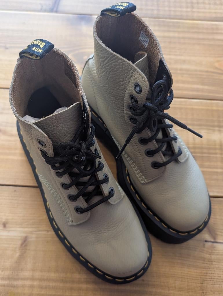 Dr. Martens 1460 Pascal Max Leren Boots maat 40, Hoge laarzen, Overige kleuren, Ophalen of Verzenden, Zo goed als nieuw