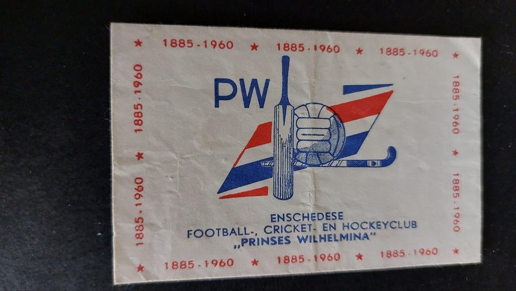 Enschede, "Prinses Wilhelmina" Footbl-Cricket- en Hockeyclub, Verzenden, Nederland