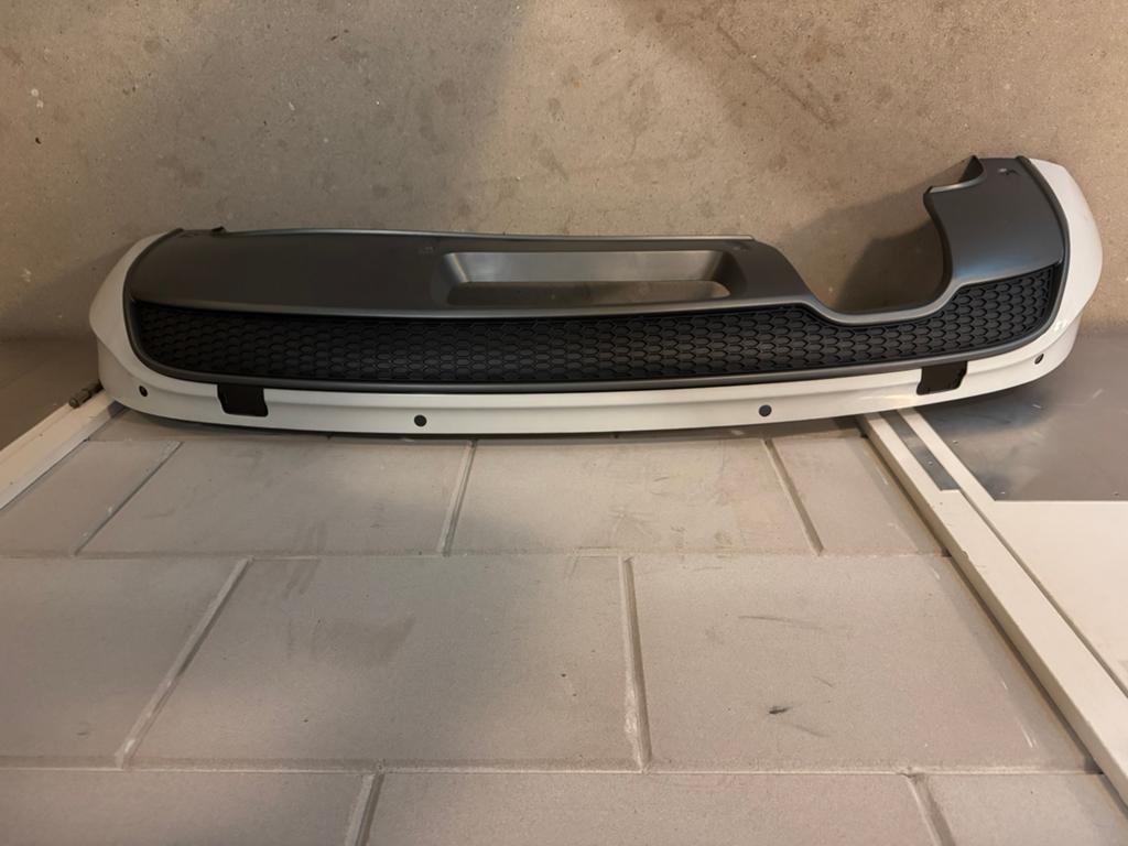 Originele Audi Q3 8U S-Line Achter Diffuser / Onderbumper, Gebruikt, Achter, Bumper, Audi