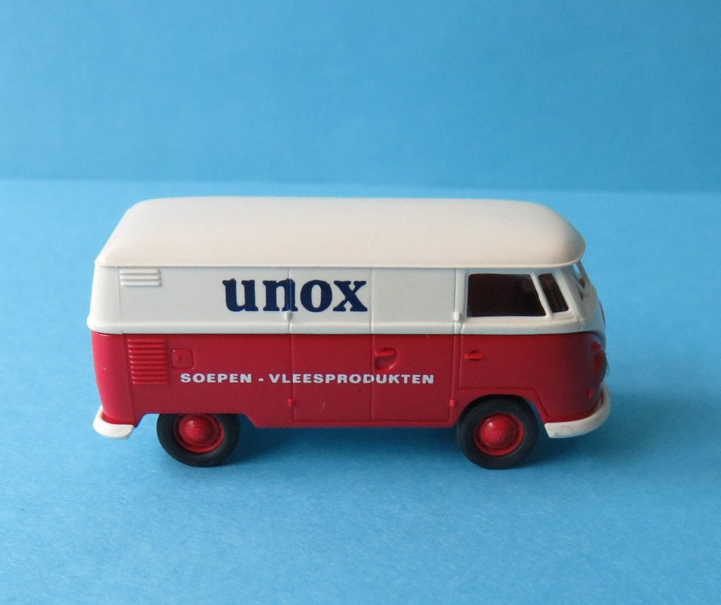 Brekina VW T1a, Unox Soepen, Ophalen of Verzenden, Nieuw, Auto, Brekina