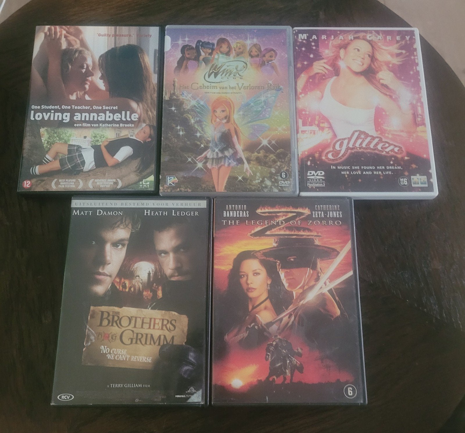 Diverse DVD's:, Vanaf 12 jaar, Ophalen, Gebruikt, Inclusief doosje